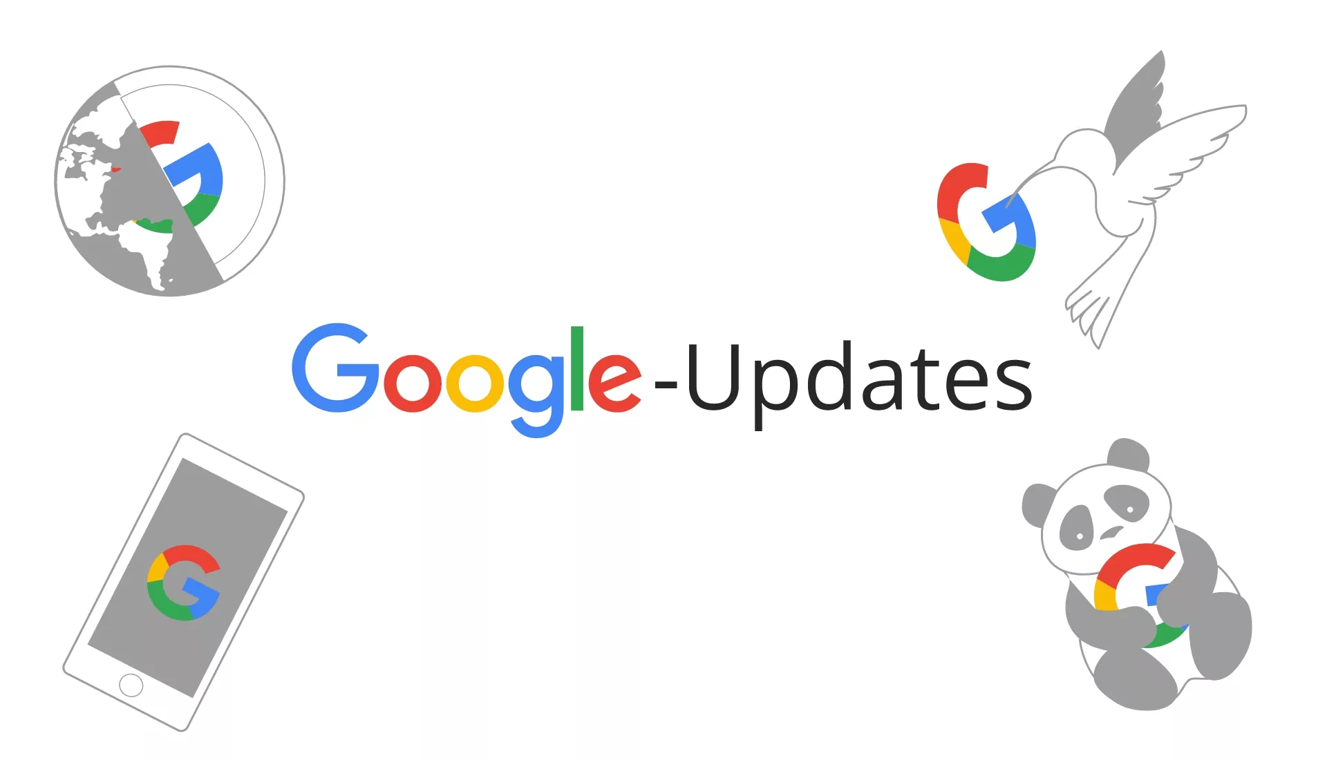 How often are Google updates for SEO updated?